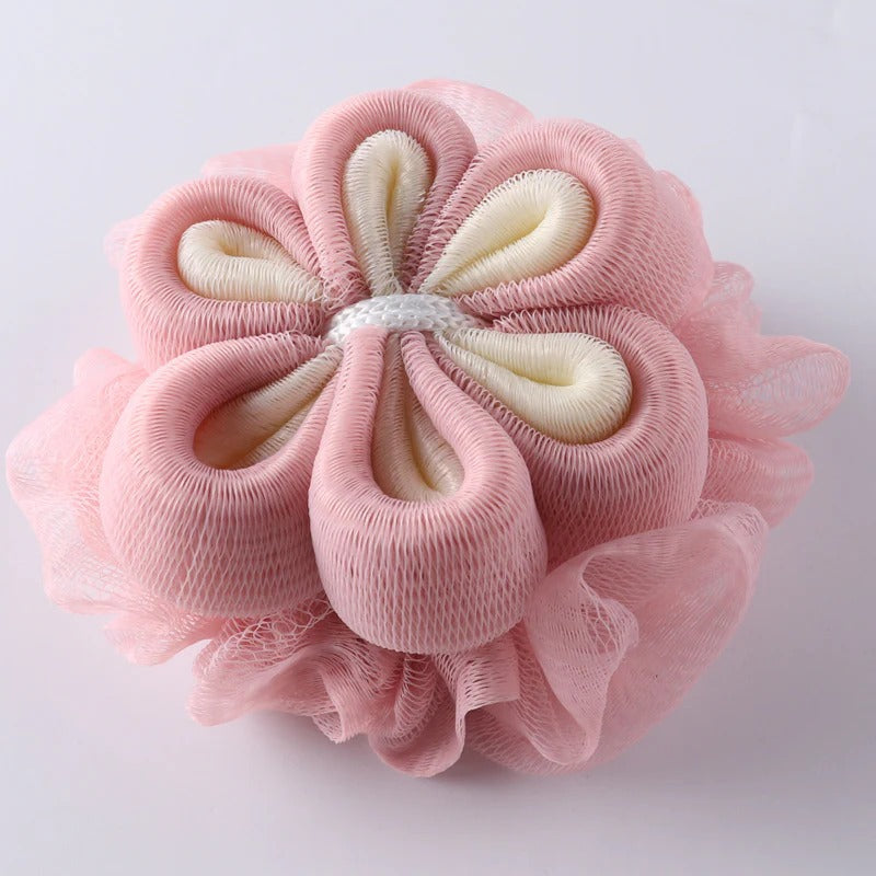 PAPO- Flower Shower Pouf Premium Quality and Rich Foaming