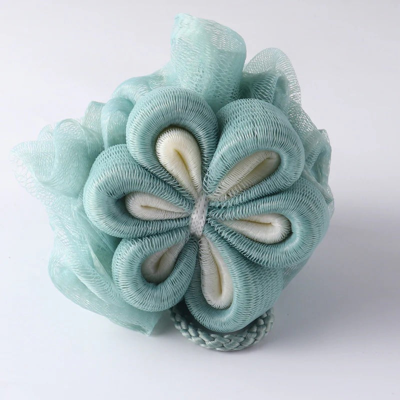 PAPO- Flower Shower Pouf Premium Quality and Rich Foaming