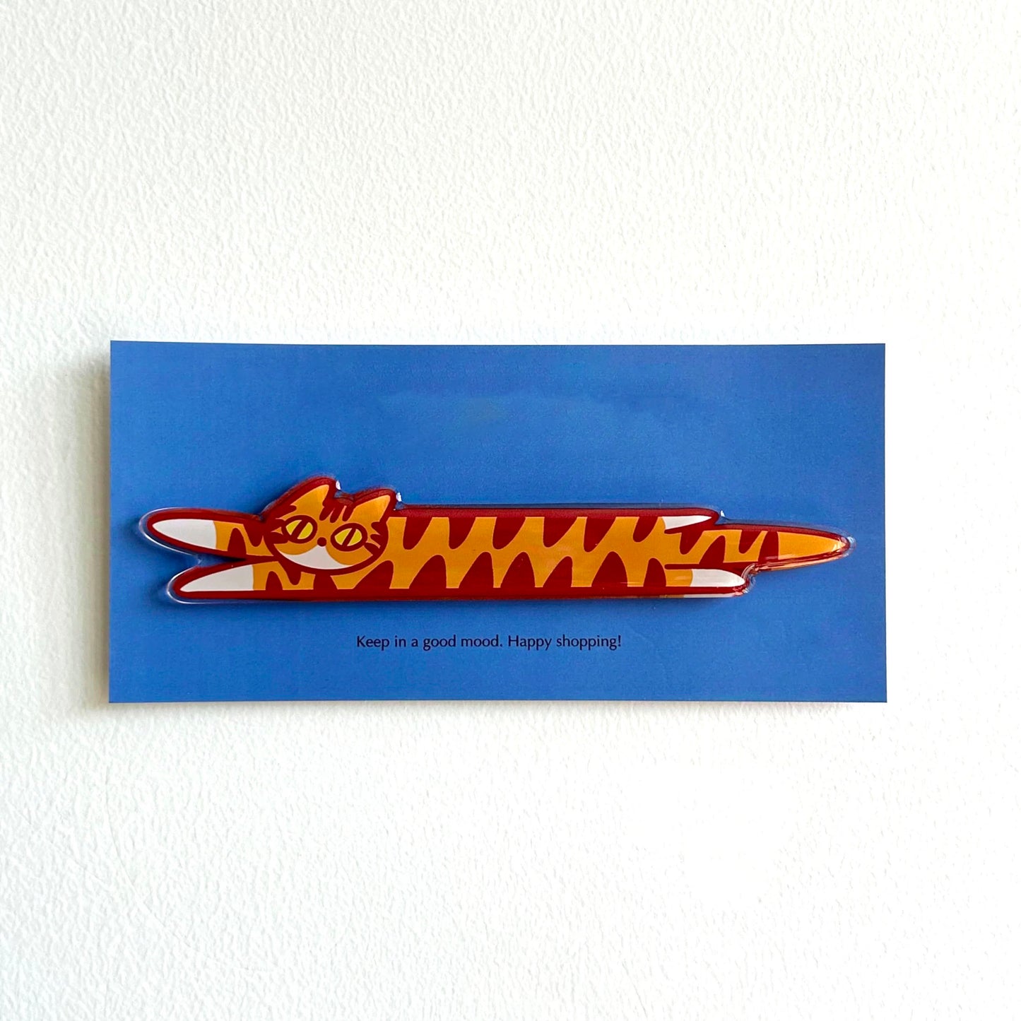 Stretchy Cat Fridge Magnet - Radiant "Sunny"