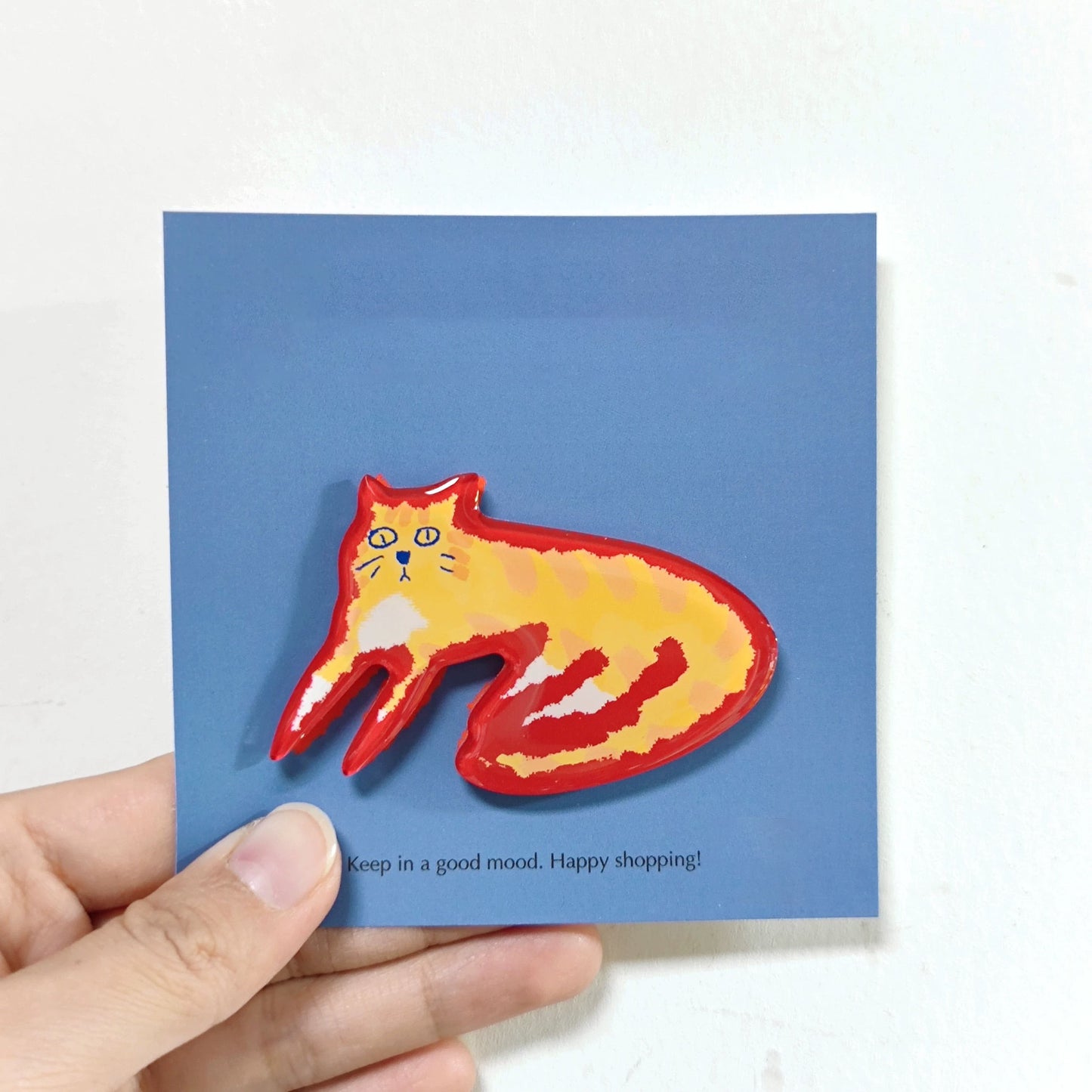 Cozy Cat Fridge Magnets