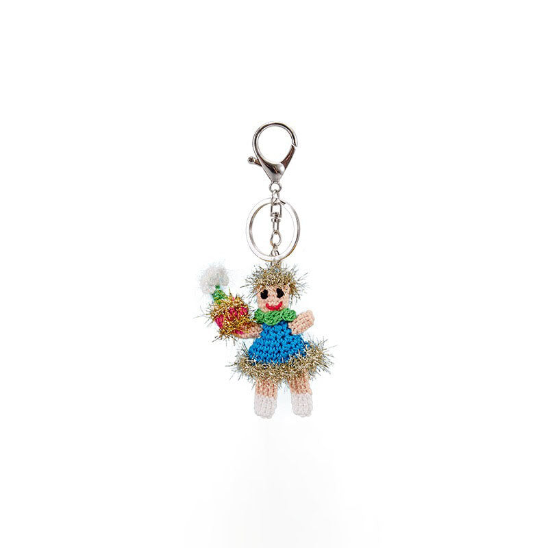 Crochet Doll Keychain